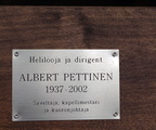 Suure-Jaani valla kodukandipäevad. Albert Pettineni mälestuspingi avamine.