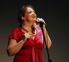 Kontsert "Kingitus vallarahvale" Suure-Jaani kooli aulas - Hedvig Hanson ja Andre Maaker.