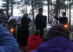 XVIII Suure-Jaani Muusikafestival.  Päikesetõusukontsert Hüpassaare rabasaarel.