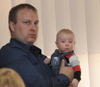 Suure-Jaani vallavanema vastuvõtt uutele vallakodanikele ja nende vanematele.