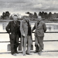Gustav Ernesaks, Artur Kapp ja Julius Vaks Suure-Jaani järve ääres 1950.a