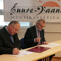 Suure-Jaani Muusikafestival ning Eesti Muusika- ja Teatriakadeemia sõlmisid koostööleppe.