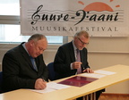 Suure-Jaani Muusikafestival ning Eesti Muusika- ja Teatriakadeemia sõlmisid koostööleppe.