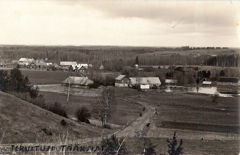 Tääksi küla 1930-datel