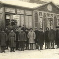 Suure-Jaani kaitseliitlased valmistuvad 1919.a esimeseks vabariigi aastapäevaks