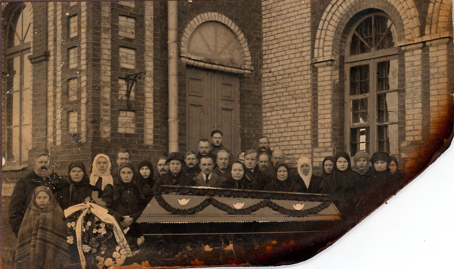 Matused õigeusu kiriku juures veebruaris 1925. a