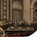Matused õigeusu kiriku juures veebruaris 1925. a