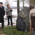 Mälestuskivi "Nurgakivi" avamine Johann Köleri sünnikohas Kõõbral.