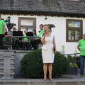 Rahvusvaheline noorte puhkpilliorkester Wersalinka.  Kontsert Drozdowo loodusmuuseumi juures.