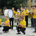 Rahvusvaheline noorte puhkpilliorkester Wersalinka. Vabaõhukontsert Zambrowis.
