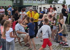 Rahvusvaheline noorte puhkpilliorkester Wersalinka. Vabaõhukontsert Zambrowis.