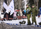 Eesti Vabariigi 100. aastapäeva pidulik aktus Suure-Jaanis Lembitu platsil.