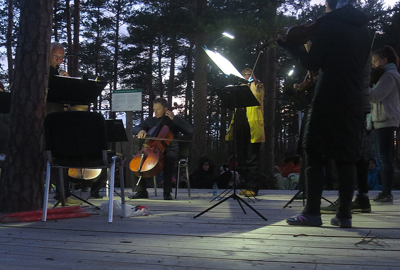 XXI Suure-Jaani Muusikafestival.  Päikesetõusukontsert Hüpassaare rabasaarel.