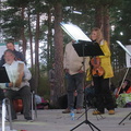  XXI Suure-Jaani Muusikafestival.  Päikesetõusukontsert Hüpassaare rabasaarel.