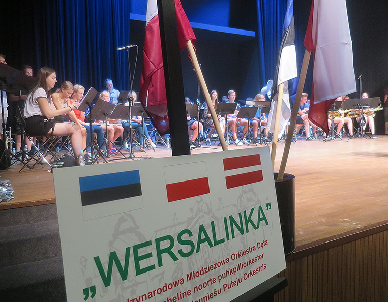 Wersalinka 2018. Proov ja esimene kontsert Zambrowi kultuurimajas.