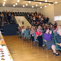 Põhja-Sakala vallavanema õpetajate päeva vastuvõtt Suure-Jaani kooli aulas.