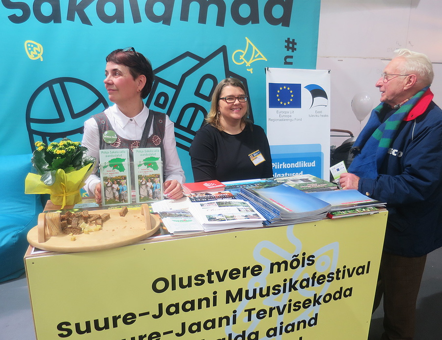 Põhja-Sakala valla rahvas turismimessil Tourest 2019.