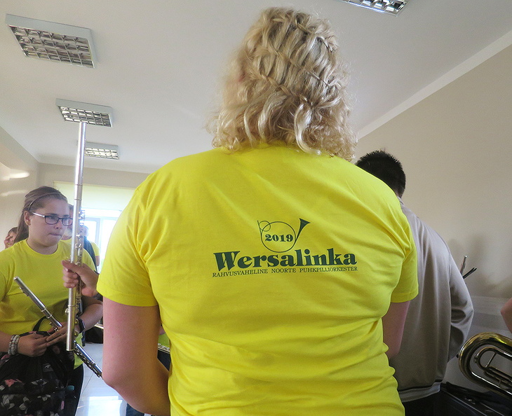 Rahvusvahelise noorte puhkpilliorkestri Wersalinka kokkumänguharjutused Jasionowkas ja kontserdid Poolas.