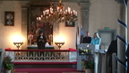 Lõikustänupühal Kõpus. Kirikupargi õnnistamine ja Vabadussõja ausamba 30. aastapäeva tähistamine.