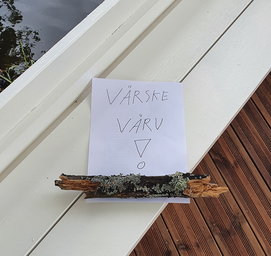 Paviljoni taastamine Suure-Jaani paisjärvel.