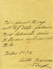 1916  Kutse Jaan Tõnissoni lapse ristsetele