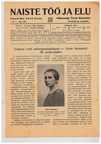 1927  ajakiri "Naiste töö ja elu"