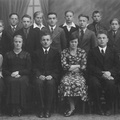 1937 11. lend. Õpetajad Johanna Rööp, Johannes Laur, ?, Jüri Vahtramäe