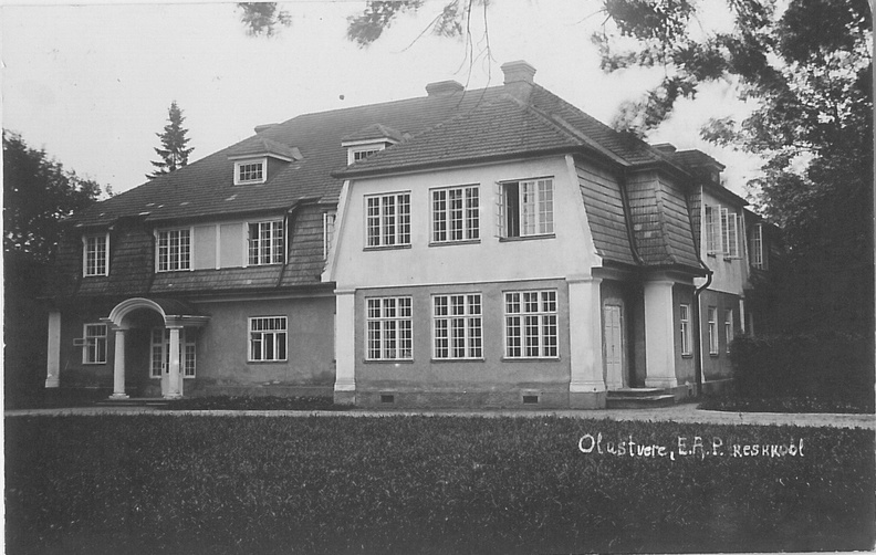 1920-ndad Eesti Aleksandri Olustvere Põllundus Keskkool