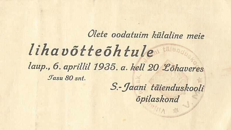 1935.a Kutse