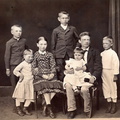 u. 1884.a  Minna ja Joosep Kapi lapsed 