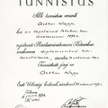 6. juuni 1936.a  Tunnistus