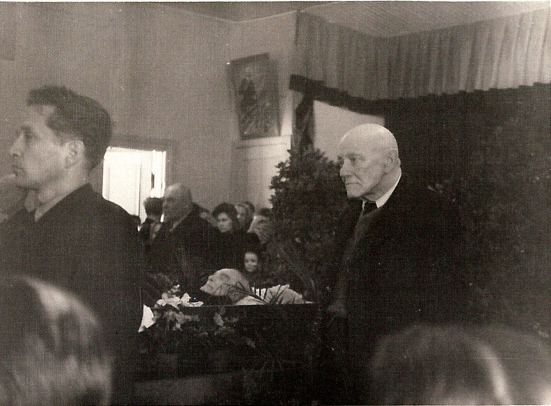 18. jaan.1952.a  Artur Kapi matused