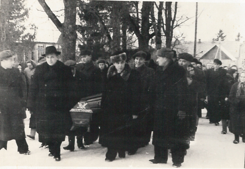 18.jaan.1952  Artur Kapi matus