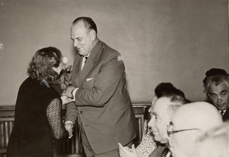 7.juulil 1962.a  Villem Kapi austamine "Ilmatari" juubelil