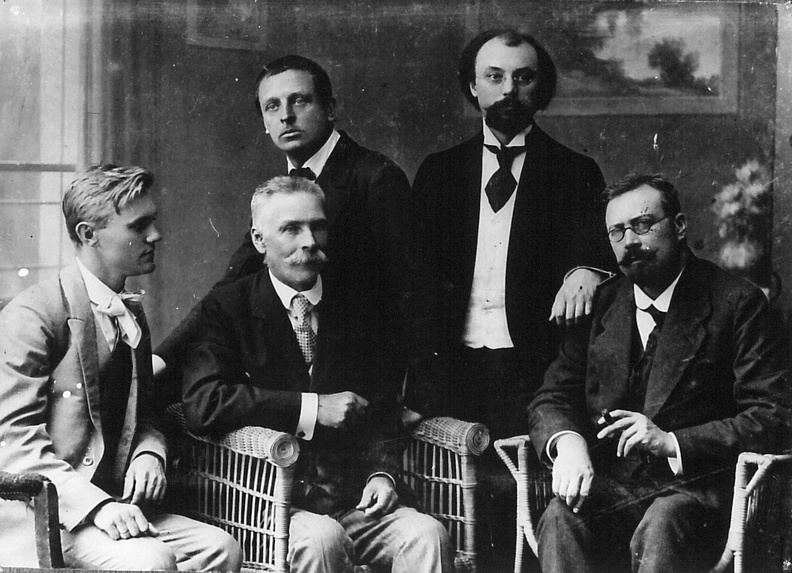 1916.a  Artur Kapp koos teiste heliloojatega