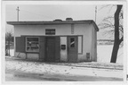 1950-ndate lõpp. Kiosk järve ääres