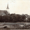 Vaade Suure-Jaani kirikule. Enne 1908. aastat