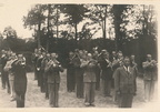1948.a Lõhavere Laulupäeval. Ees dirigent Julius Vaks