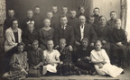 Kase kool 1925.a. Õpetajad Liisa Kaasik, Jüri Vahtramäe ja Jüri Nõmmik
