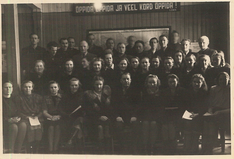 Koos Julius Vaksiga 1940-ndate lõpul