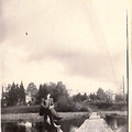 Paul Kondase eestvõttel rajatud sild Suure-Jaani järvele 1940-datel