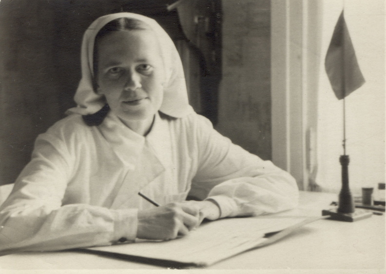 Linda Võsa Suure-Jaani haiglas 1945.a