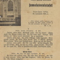 Koguduse nõukogu liikmete ametisse õnnistamine 1935.a