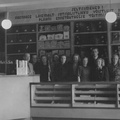 Suure-Jaani kaubamaja 1952.a. Vasakult esimene Artur Lauk