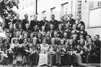 Suure-Jaani keskkooli 7. lend  1955.a. Klassijuhataja Erik Saluveer