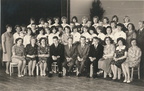 Suure-Jaani keskkooli 17. lend 1965. a. Klassijuhataja Helgi Karolin