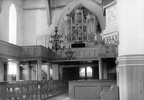 Suure-Jaani kiriku sisevaade 1950-date lõpus