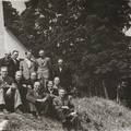 Puhkpilliorkester kalmistupühal 1960-datel