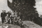 Puhkpilliorkester kalmistupühal 1960-datel
