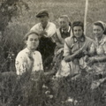 Õppealajuhataja brigaad "Stalinliku tee" kolhoosis 1951.a augustis.
